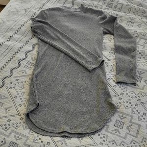 grey sweater dress